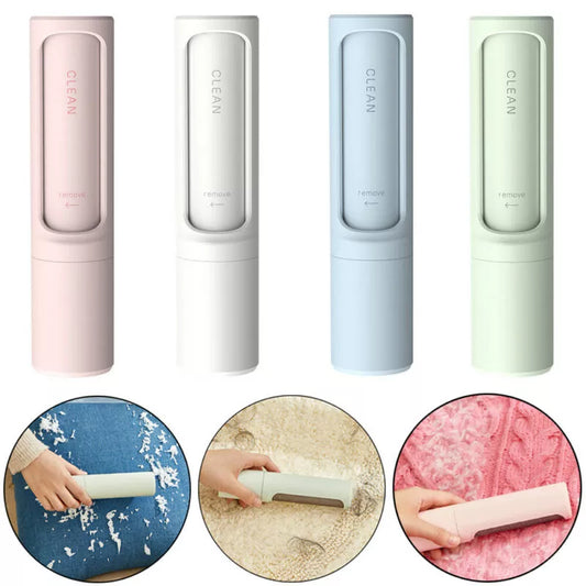 Reusable Washable Manual Lint Sticking Rollers Sticky Picker Sets Cleaner Lint Roller Pets Hair Remover Brush dog cleaning tool